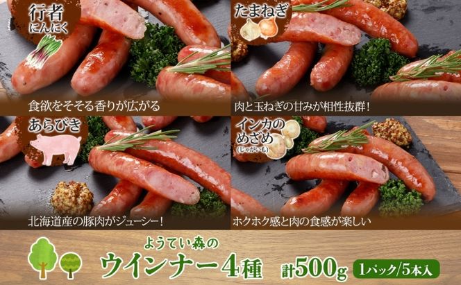 ようてい森のバーベキューセット ジンギスカン 300g ウィンナー 4種各1パック 粗挽き 行者ニンニク じゃがいも 玉ねぎ グルメ BBQ パーティー ラム 小分け エムアンドエフサービス 送料無料 北海道 倶知安町羊肉 ラム肉 