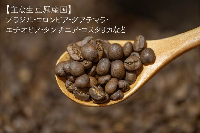 自家焙煎珈琲豆 2種レギュラーコーヒー飲み比べ（各100g×3袋）計600g 飲み物 飲料 良品な生豆 店内焙煎 新鮮 豊かな香り 2種類 個性 テイスト お楽しみ