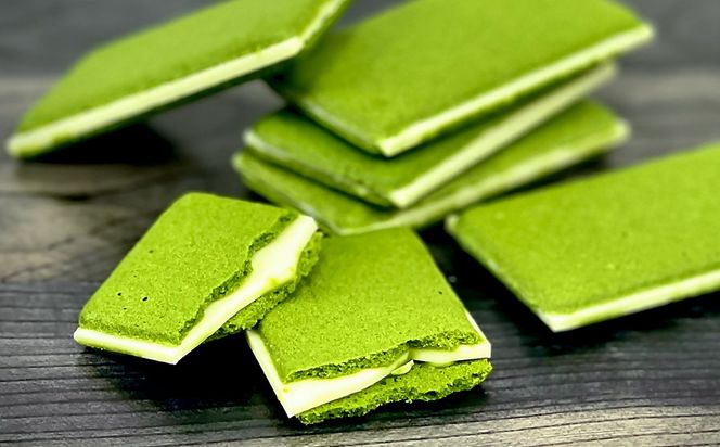 【吟匠庵】宇治抹茶ラングドシャ ことの葉音 24枚入り｜京都 スイーツブランド ご褒美  スイーツ 人気セット [ ホワイトチョコのサンドクッキー 抹茶スイーツ 焼き菓子 洋菓子 おいしい 贅沢 グルメ おすすめ ギフト プレゼント 贈答 手土産 お取り寄せ 通販 送料無料 ふるさと納税 ] 261009_B-XY15