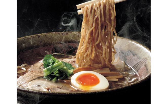 [冷凍]石臼挽き中華そば6食セット【富良野とみ川】(麺 中華そば そば セット 北の国から ドラマ 北海道 富良野市 ふらの)