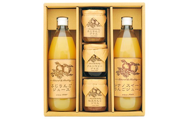 りんごジュース ジャム 詰め合わせ サンふじ シナノスイート 紅玉 ブルーベリー ギフト 飲み比べ 長野 信州 お土産 お取り寄せ 加工品 セット 飲料類 果汁飲料 フルーツ 果物 