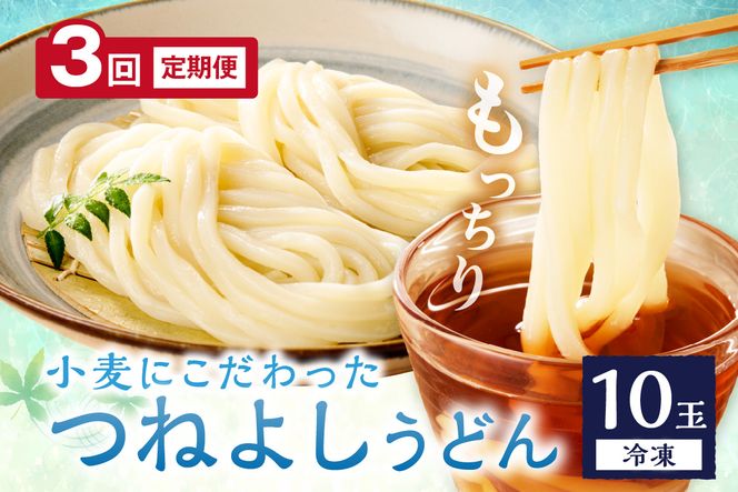 時短調理！モチモチうどん／京丹後つねよしの冷凍うどん 10玉入り（10食分）（月1回×3ヶ月）　KI00033