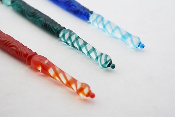 ガラスペン(朱) GP-10RE【粋工房 】_HA1217