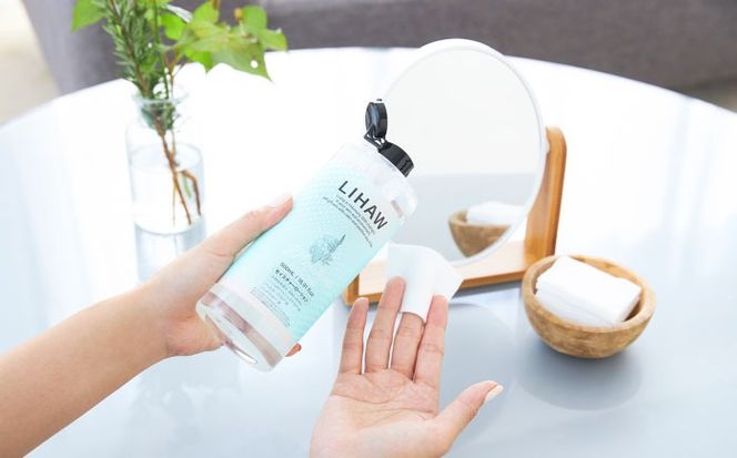 【3本入】LIHAW リハウ モイスチャーローション 糸島市 / 株式会社ピュール[AZA269] 化粧水 大容量 ツボクサ セラミド 敏感肌 乾燥肌 弱酸性 シカ CICA