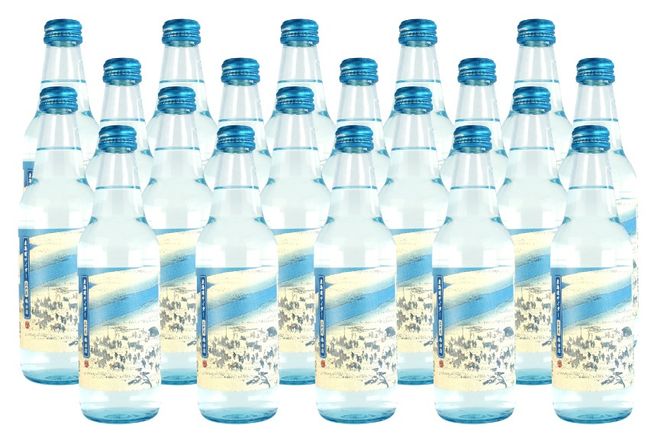 サイダー 東海道サイダー 340ml × 20本 [翔栄通商 静岡県 吉田町 22424715] 炭酸 炭酸飲料 瓶 ソーダ 浮世絵 ご当地サイダー 木村飲料