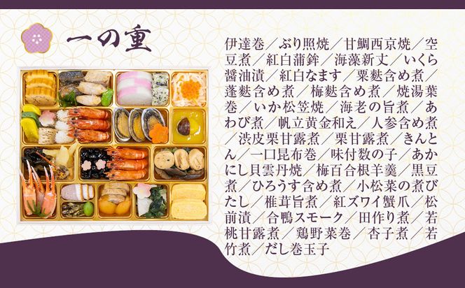 【京都しょうざん】和風おせち料理「玉響」一段重 2人前｜京都 老舗料亭 本格和風おせち 人気おせち［ 京都 老舗料亭 和風おせち 1段 2人 グルメ 京料理 人気 おすすめ 2026 正月 お祝い お取り寄せ 通販 送料無料 年内配送 ふるさと納税 ］ 261009_A-AA546