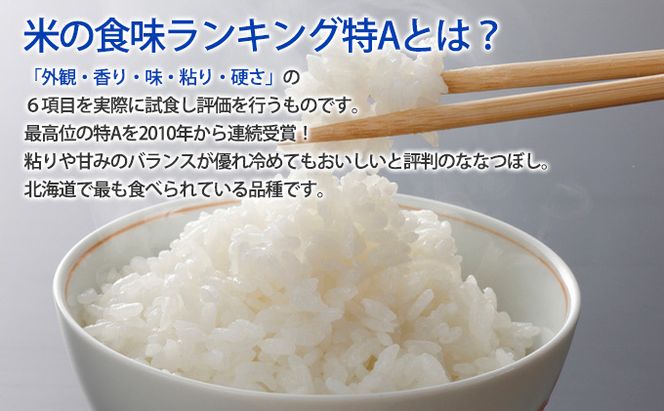 【先行受付】令和8年産 ななつぼし5kg×隔月6回お届け(5kg×1袋×6回) 北海道  特A 精米 米 白米 ご飯 お米 ごはん 国産 ブランド米 おにぎり ふっくら 常温 お取り寄せ 産地直送 農家直送 送料無料 月形