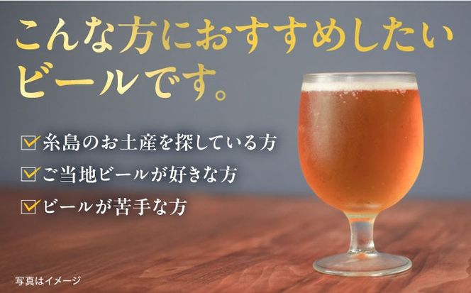 【全3回定期便】 いとしまBEER (ペールエール) 330ml×3本 糸島市 / 蔵屋 クラフトビール[AUA047]