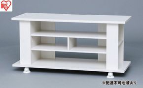 テレビ台 AVボードオープンタイプ OAB-100 オフホワイト テレビ台 ローボード おしゃれ キャスター アイリスオーヤマ TV台 AVボード 北欧 テレビボード TVボード 新生活 一人暮らし シンプル かわいい オープンテレビ台 ローテレビ台 収納 