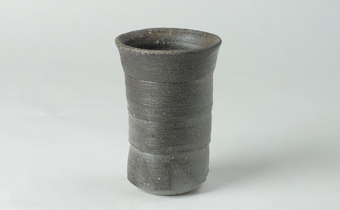 寒風須恵器 ビアマグ（作：末廣 学） 