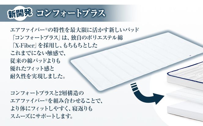 エアウィーヴ
ベッドマットレス Milano Cortina 2026 公式オリンピックライセンス商品 (S) 232238_T260