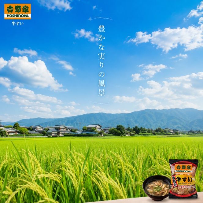 定期便 12回 吉野家 牛すい 20袋 フリーズドライ 常温保存 食品 牛肉 インスタント 常温 非常食 保存食 災害 防災 備蓄 ローリングストック 非常用 備蓄用