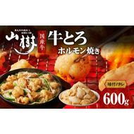 山樹の国産牛とろホルモン焼き（味付/タレ）　600g [047R17]