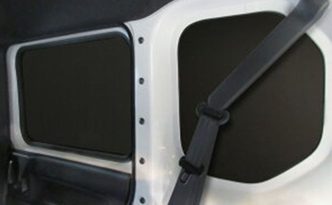 ホンダ N-VAN用ウィンドウパネル3枚セット 雑貨 日用品 光を遮光 