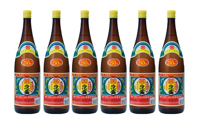 【定期便：3回】琉球泡盛まるた30度1800ml 6本セット お酒 酒 泡盛 沖縄 大宜味村 やんばる まるた 送料無料 お取り寄せ ご当地 30度 6本セット アルコール セット さけ やんばる酒造 あわもり プレゼント ギフト 琉球