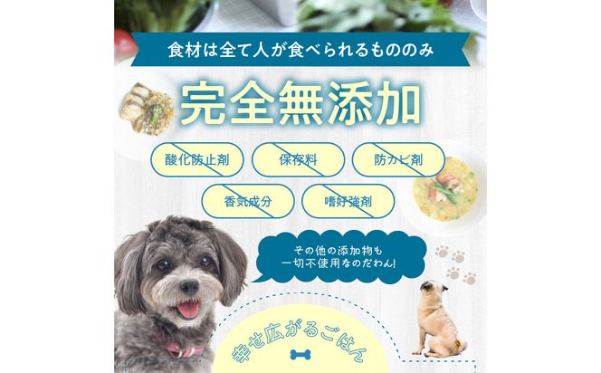 【R15012】ドッグフード 無添加 お魚5点セット【犬の手作りごはん】