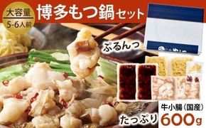 もつ鍋 やまや 6回 定期便 博多もつ鍋 牛もつ 600g たっぷり セット 5～6人前 ちゃんぽん麺 薬味付 総計30人前 [やまやコミュニケーションズ 福岡県 宇美町 um40azo860013] 牛もつ 具材 モツ鍋 牛ホルモン セット