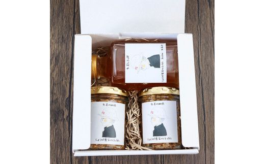 【CF-R7hbk】YTY003　生姜シロップ・生姜の佃煮 詰め合わせセット 生姜シロップ×1本 生姜の佃煮×2個 ショウガ しょうが 佃煮 ジンジャー ジンジャーエール 生姜湯 料理 ごはんのお供 ギフト プレゼント