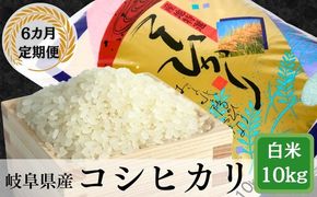 AK-16 【6か月定期便】岐阜コシヒカリ10kg