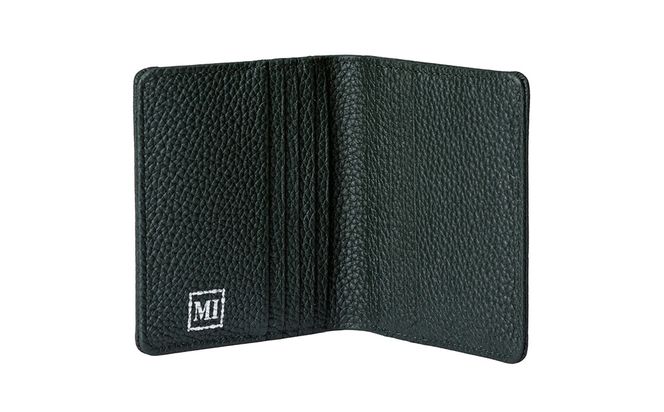 豊岡財布 2つ折りカード財布 ドイツ製本革使用 グリーン WST01 / 財布 二つ折り ウォレット メンズ レディース 革 牛革 革小物 シンプル デザイン 無地 マスミ鞄嚢