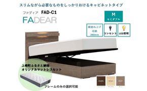 フランスベッド ファディア FAD-C1 TS（縦跳ね上げ収納260mm） M セミダブル