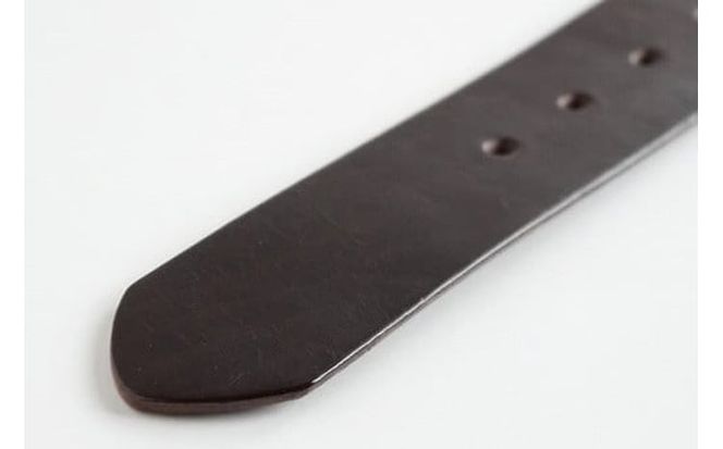 E STREET LEATHER ホーウィン・クロムエクセル 4cm幅 レザーベルト ブラウン 【star007-01】