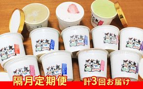 【隔月定期便・合計3回お届け】オリジナル  ジェラ−トアイス12個セット お菓子 ジェラトアイス 