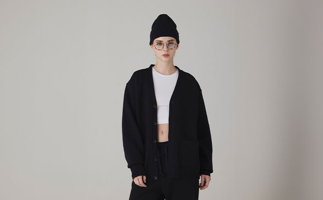 カーディガン アンユースレス スニットカーディガン 服 洋服 ファッション 耐久性 上品 コーマ糸 無撚糸コットン 洗濯可能 墨田区 東京都