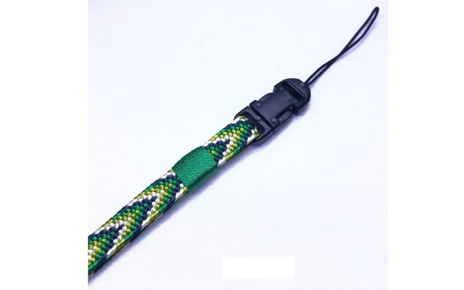 【※使用しない※】組紐 クリップ付 ネックストラップ２