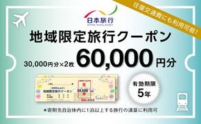 福岡県糸島市 日本旅行 地域限定旅行クーポン60,000円分 [AOO003]