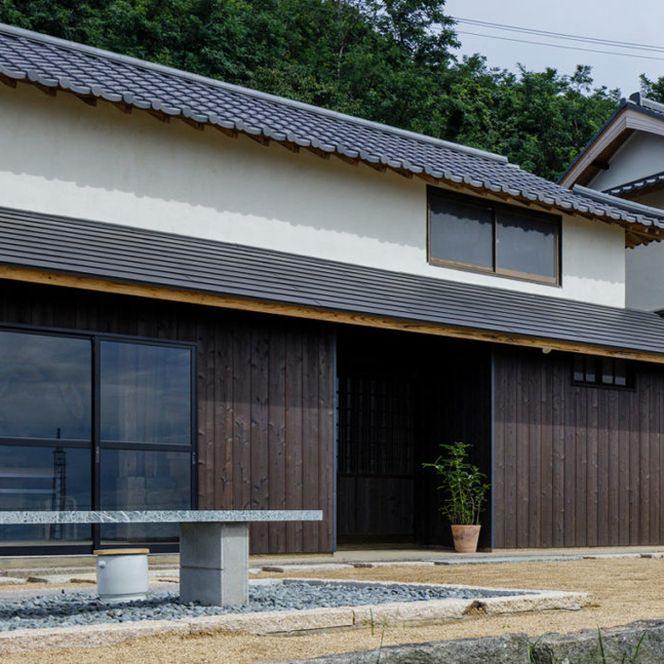 KOTOBUKIAN寿空窯の【墨黒こげ皿】 7寸