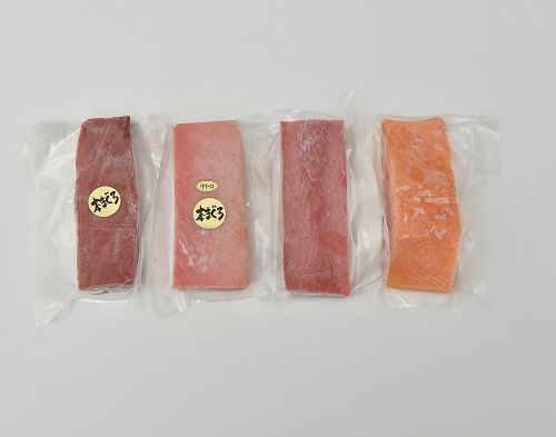 【1.8-4】人気お刺身冷凍短冊セット　約700g