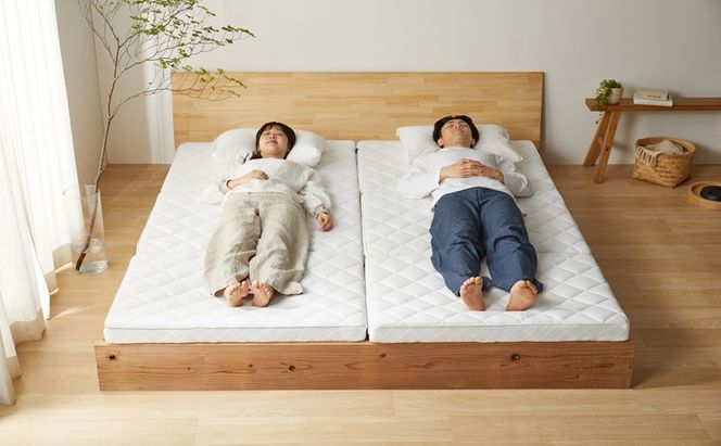 エアリーマットレス HGS90-S マットレス シングル 三つ折り 折りたたみ ソフトタイプ 9cm 寝返り 通気性 洗える 丸洗い 体圧分散 抗菌 防臭 コンパクト アイリスオーヤマ Airy エアリー