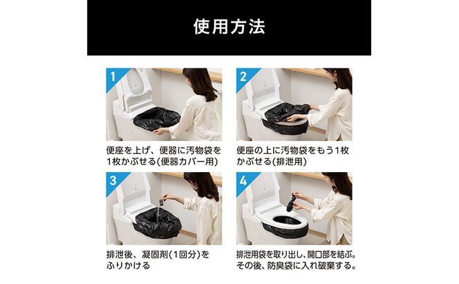 防災 非常用トイレセット10g30回分 BTS10-30 アイリスオーヤマ 簡易トイレ 災害用 凝固剤 携帯トイレ 非常用トイレ 防災トイレ 災害用トイレ 防災グッズ 防災用品 防臭袋 コンパクト 携帯 アウトドア 車 キャンプ ポリマー