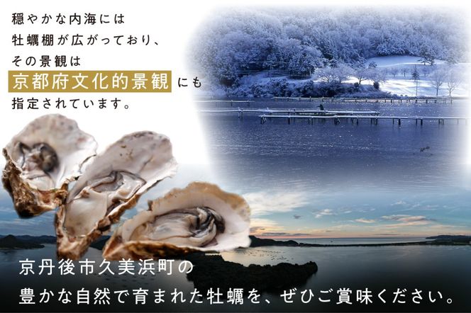 【年末年始（12月26日～1月5日）発送対応】京都・京丹後産牡蠣　カンカン焼き　約25個【軍手・ナイフ付き】　AH00015