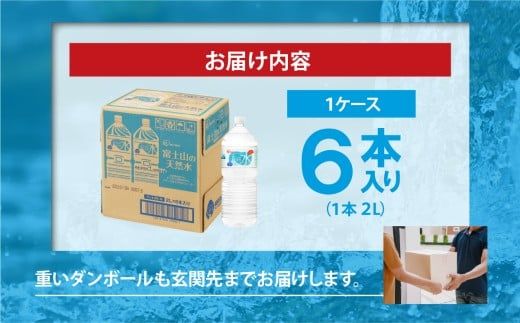 C78富士山の天然水2L×6本入り×3箱