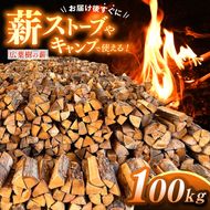 薪 信州産 広葉樹の薪 薪1箱 約20キロ×5箱 合計100キロ 薪長さ：35cm｜伊那 薪 キャンプ 伊那産 広葉樹 暖かい アウトドア おすすめ ふるさと納税【049-04】