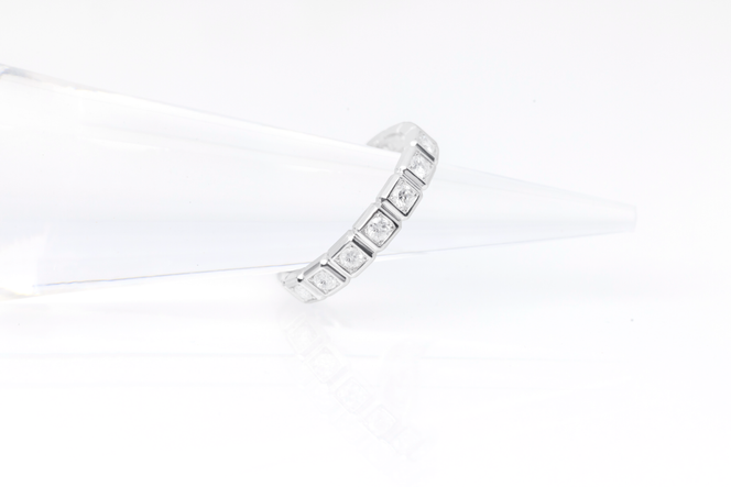 ダイヤモンド リング スクエアー 0.5ct PT プラチナ 指輪 リング ジュエリー ダイヤ 18金 山梨 H-1615PT SWCI001-pt