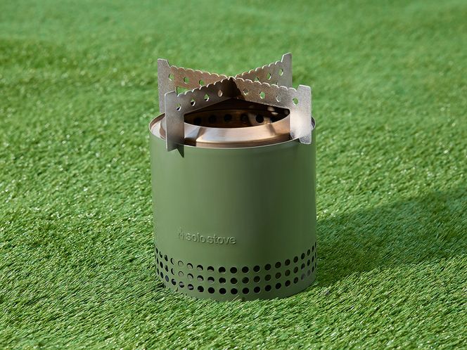 鍛冶屋の頓珍漢 Solo Stove Mesa XL ソロストーブ メサXL専用 五徳/スタンド ［050S58］ 五徳 スタンド ステンレス製 メスティン クッカー 国内生産 日本製 キャンプ アウトドア ソロキャンプ キャンプ用品 軽量 コンパクト 愛知県 小牧市 送料無料