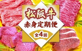 松阪牛赤身定期便（～７月受付・８月から毎月発送）【9-14】