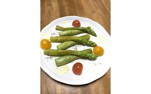 朝採り新鮮アスパラガス 500g【2Lサイズ】 | 野菜 アスパラガス グリーンアスパラ 旬 とれたて 春野菜 春 朝採り 朝採れ とれたて 新鮮 みずみずしい サラダ 甘い お取り寄せ 産地直送 冷蔵 岐阜県 瑞穂市