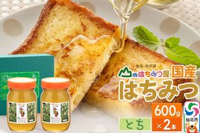 国産 はちみつ トチ 600g 2本セット 山のはちみつ屋 [はちみつ ハチミツ 蜂蜜 栃 とち]|02_bsk-060201