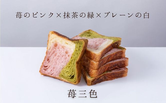 【京都祇園ボロニヤ】元祖デニッシュ食パン定番人気3種スライスセット(各1斤×3)｜京都 祇園 デニッシュ食パン 有名店 人気セット [ デニッシュ食パン 3斤 カット済 便利 プレーン レーズン 苺三色 人気 おすすめ おいしい グルメ ギフト プレゼント お取り寄せ 通販 送料無料 ふるさと納税 ] 261009_B-XS01