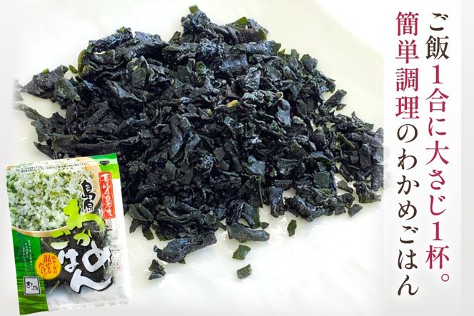 AK060 島原わかめごはん 45g 4袋 [ ワカメ わかめ 海藻 ご飯 わかめご飯 おにぎり 国産 乾燥 北田物産 長崎県 島原市 ]