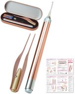 【保育士が監修】 耳かき 光る耳かき 子供 赤ちゃん 電池 ピンク 【kw0286-0064-1】