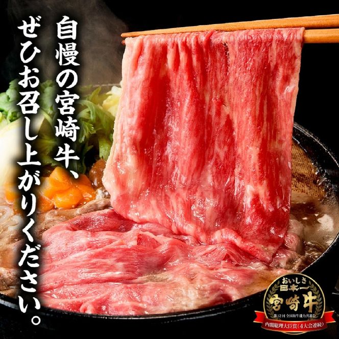 【A5等級宮崎牛】宮崎牛スライス500g（小林市産 牛肉 和牛 特選 贅沢 厳選和牛 ブランド牛 ギフト 贈答）