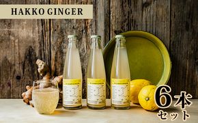 【CF】自家製ジンジャービア【HAKKO GINGER】6本セット 飲料類 炭酸飲料 野菜飲料 野菜ジュース 