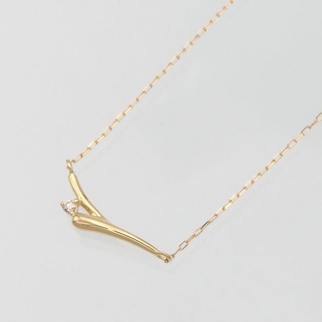 K18 0.01ct ダイヤモンド ペンダントネックレス HH-019748 SWBT014-k18