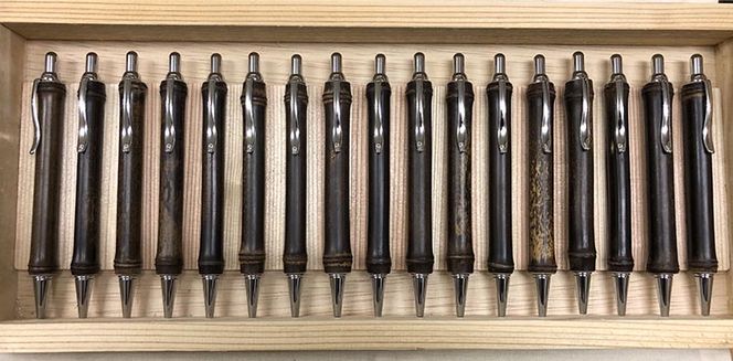 黒竹ボールペン