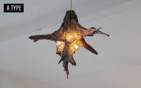 3Bulb Driftwood pendantlight ペンダントライド 糸島市 / WOOD'ARBRE(ウッドラヴル)【TIME】 インテリア 照明[ADC005] インテリア 照明 間接照明 ライト ペンダントライト 流木 暖色 ランプ 電気
